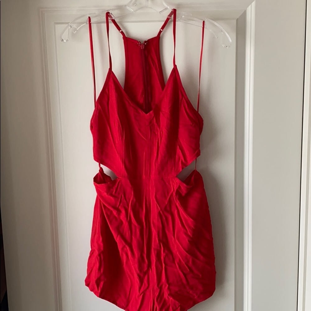 Red Express Romper